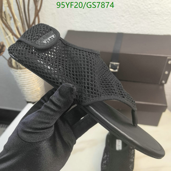 ALAIA-Women Shoes Code: GS7874 $: 95USD