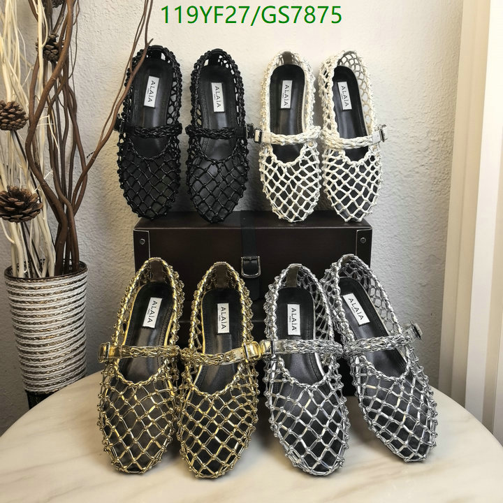 ALAIA-Women Shoes Code: GS7875 $: 119USD