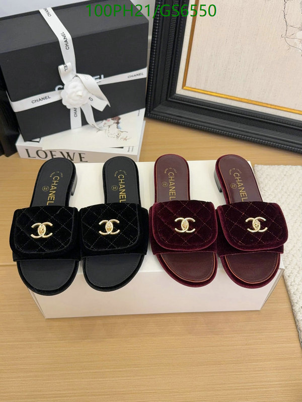 Chanel-Women Shoes Code: GS6550 $: 100USD