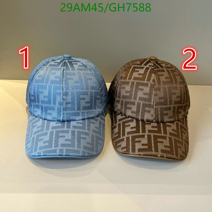 Fendi-Cap(Hat) Code: GH7588 $: 29USD