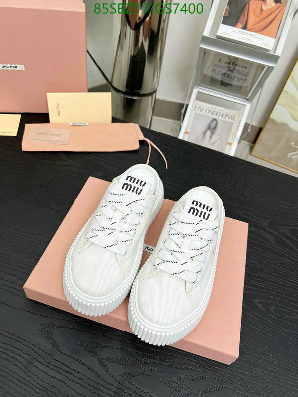 Miu Miu-Women Shoes Code: GS7400 $: 85USD