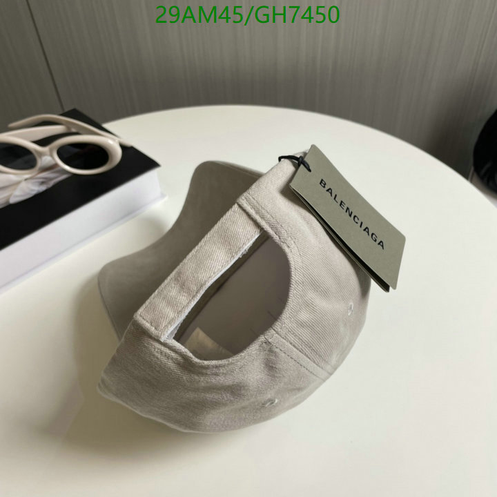 Balenciaga-Cap(Hat) Code: GH7450 $: 29USD