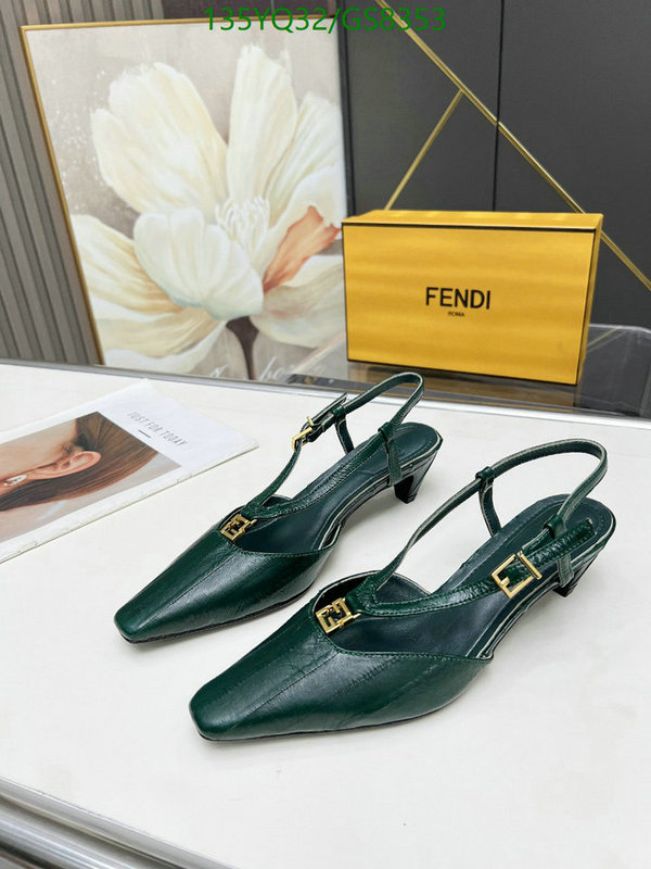 Fendi-Women Shoes Code: GS8353 $: 135USD