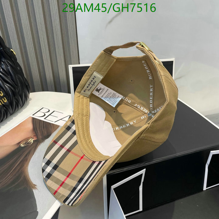 Burberry-Cap(Hat) Code: GH7516 $: 29USD
