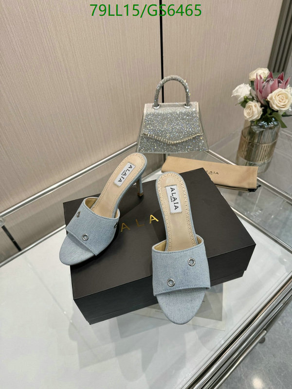 ALAIA-Women Shoes Code: GS6465 $: 79USD