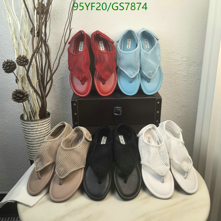 ALAIA-Women Shoes Code: GS7874 $: 95USD