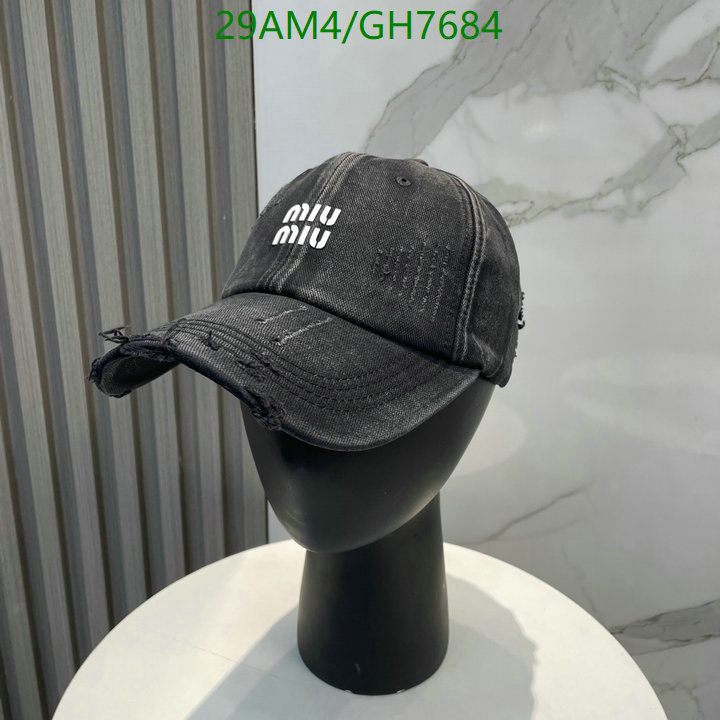 Miu Miu-Cap(Hat) Code: GH7684 $: 29USD