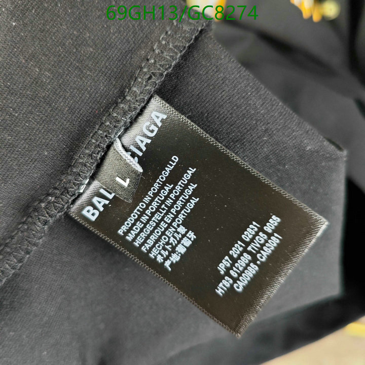 Balenciaga-Clothing Code: GC8274 $: 69USD