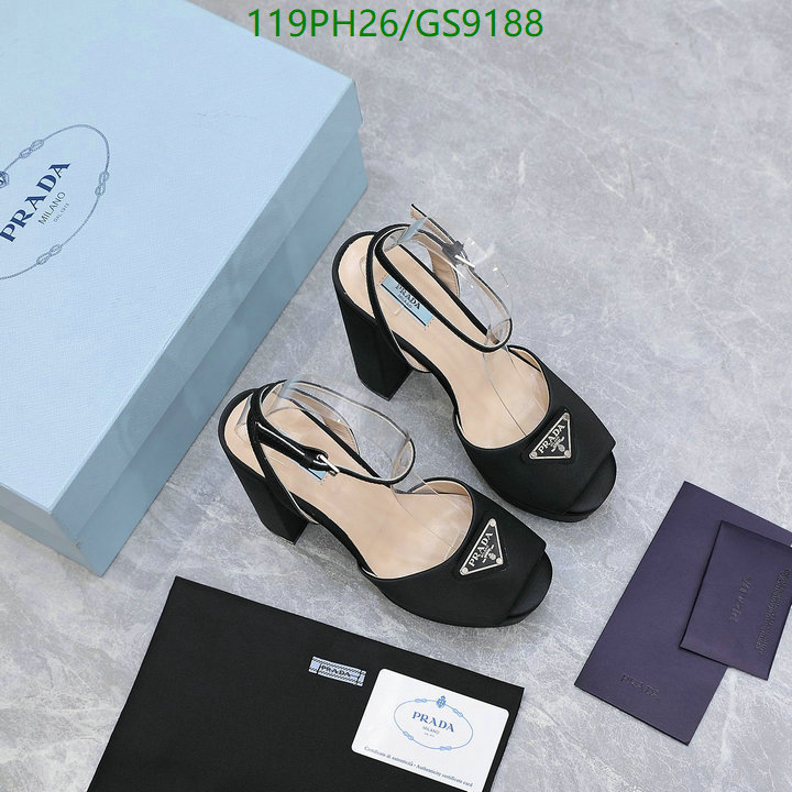 Prada-Women Shoes Code: GS9188 $: 119USD