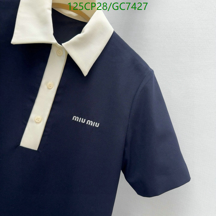 MIUMIU-Clothing Code: GC7427 $: 125USD