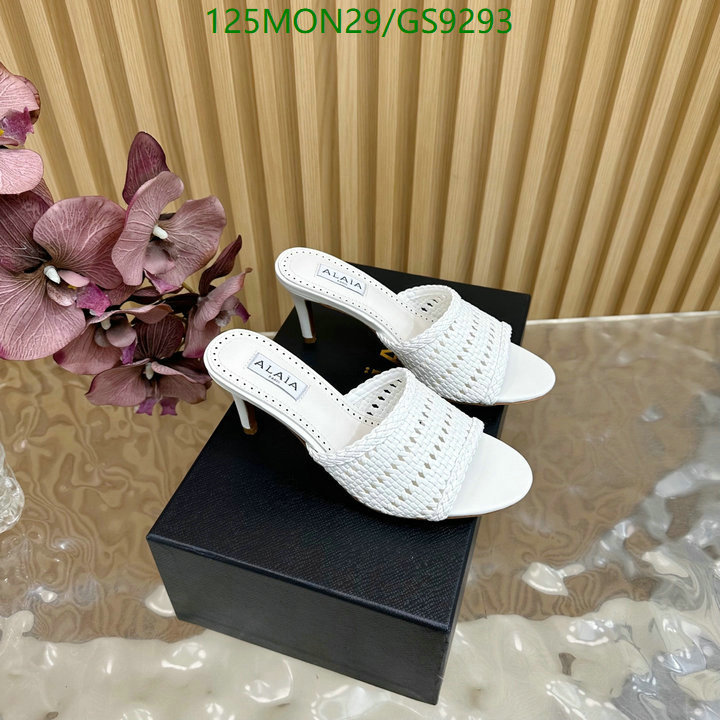 ALAIA-Women Shoes Code: GS9293 $: 125USD