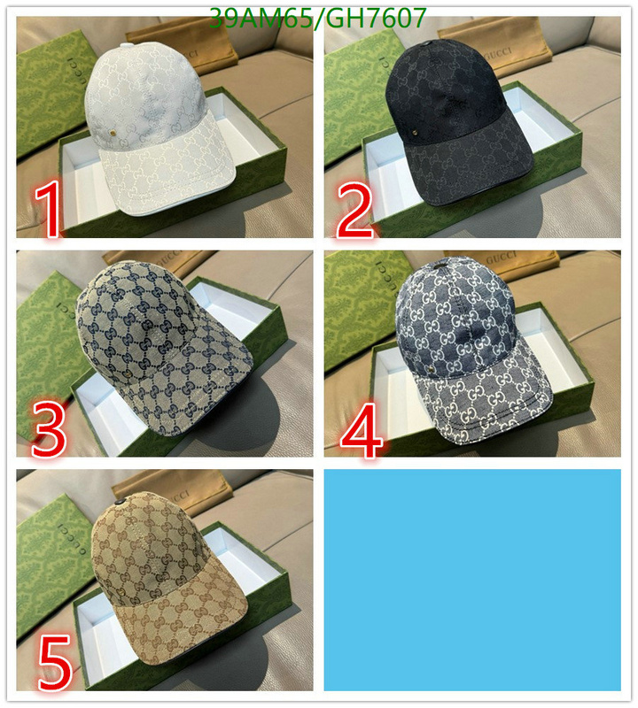 Gucci-Cap(Hat) Code: GH7607 $: 39USD