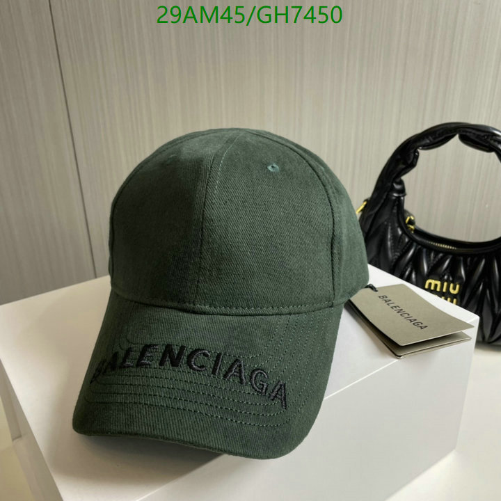 Balenciaga-Cap(Hat) Code: GH7450 $: 29USD