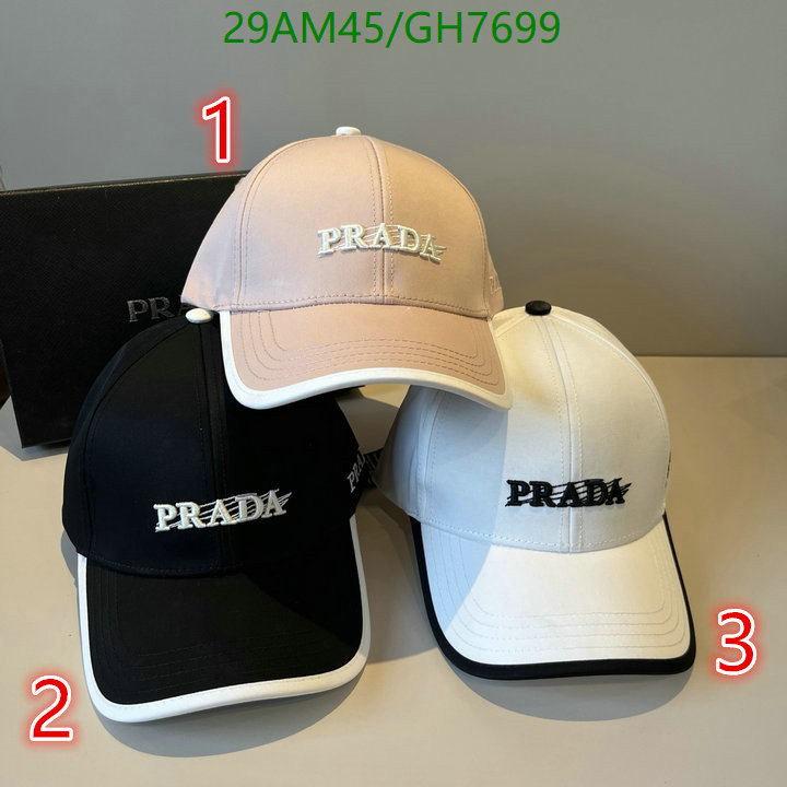 Prada-Cap(Hat) Code: GH7699 $: 29USD