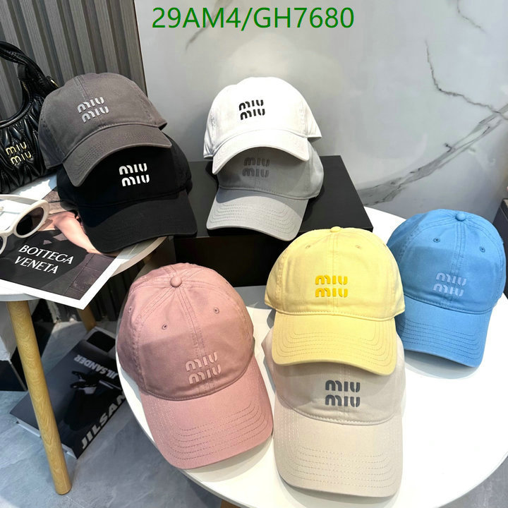 Miu Miu-Cap(Hat) Code: GH7680 $: 29USD