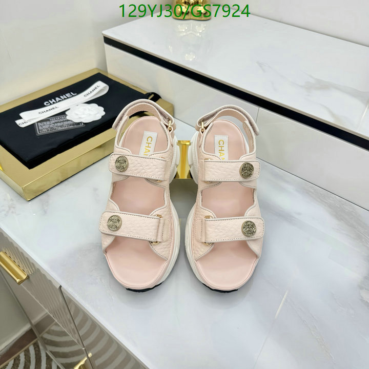 Chanel-Women Shoes Code: GS7924 $: 129USD