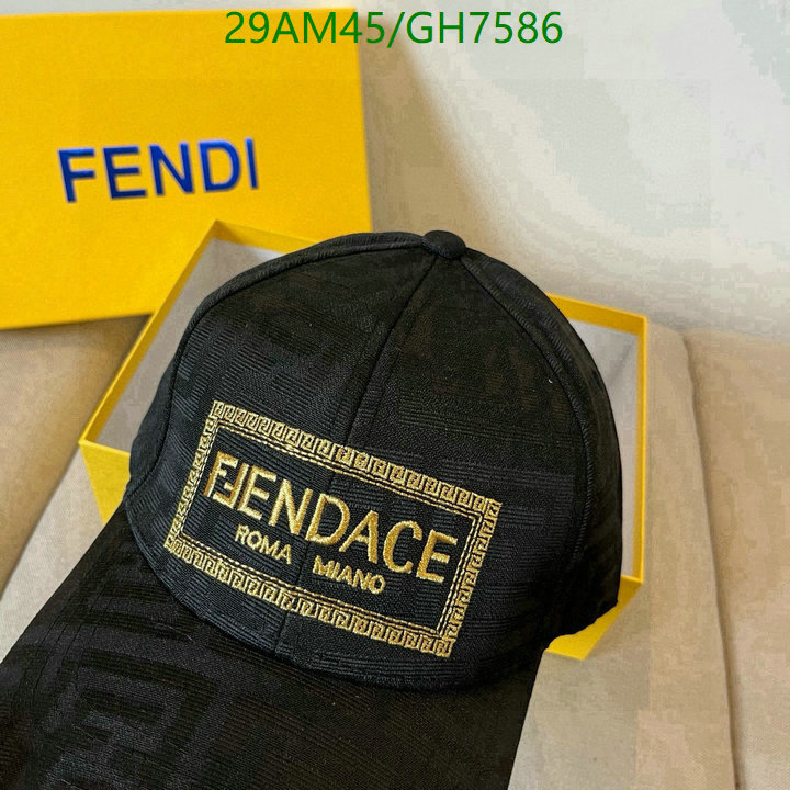 Fendi-Cap(Hat) Code: GH7586 $: 29USD