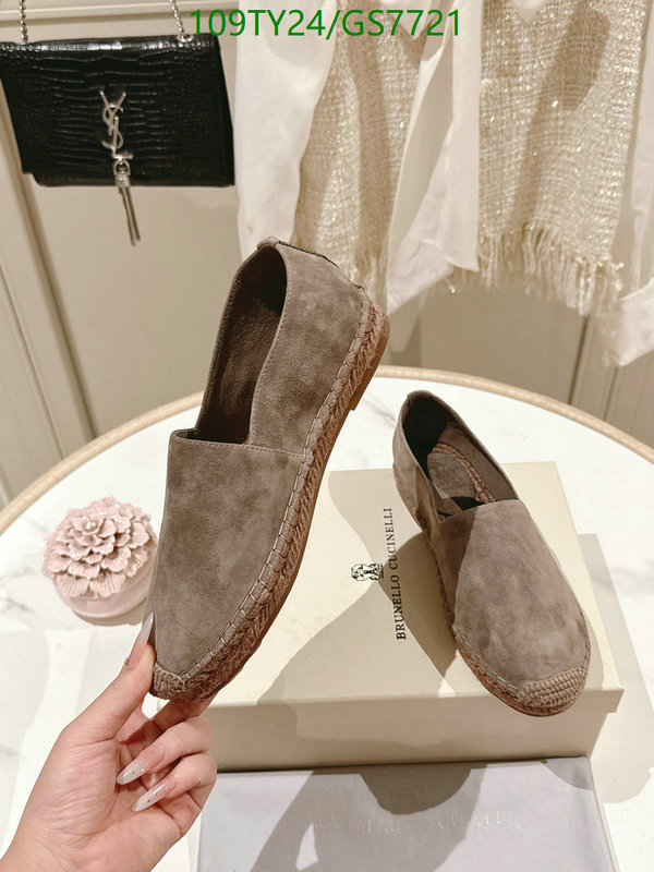 Brunello Cucinelli-Women Shoes Code: GS7721 $: 109USD