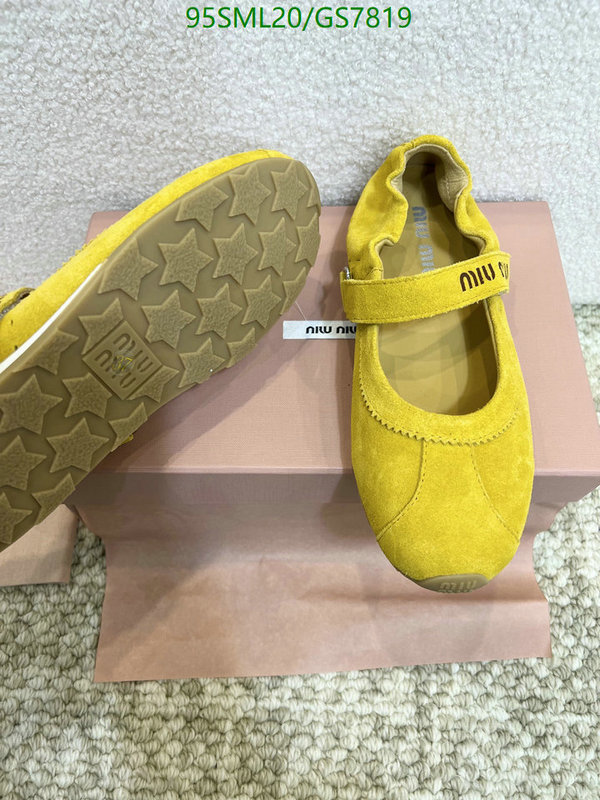 Miu Miu-Women Shoes Code: GS7819 $: 95USD