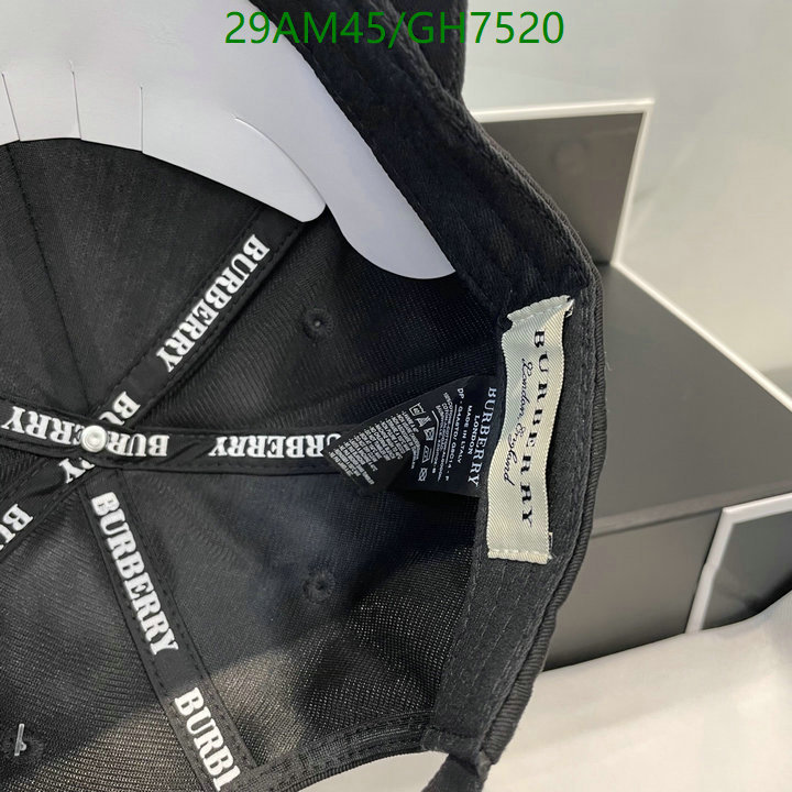 Burberry-Cap(Hat) Code: GH7520 $: 29USD