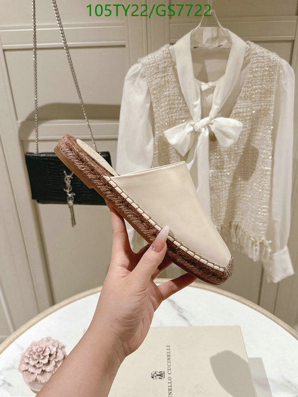 Brunello Cucinelli-Women Shoes Code: GS7722 $: 105USD