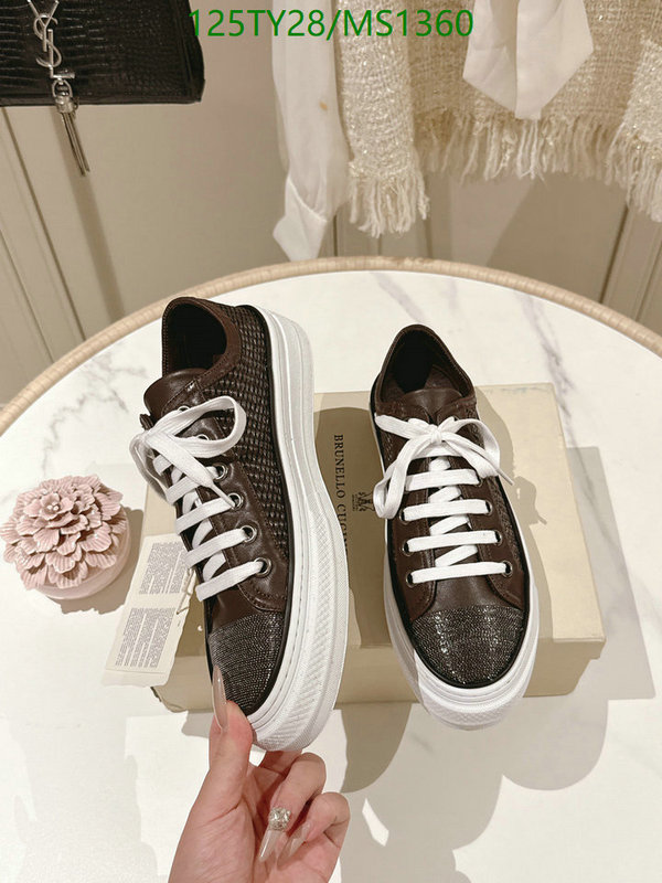 Brunello Cucinelli-Women Shoes Code: MS1360 $: 125USD