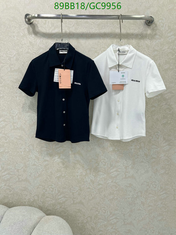 MIUMIU-Clothing Code: GC9956 $: 89USD