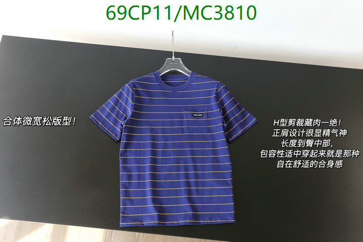 MIUMIU-Clothing Code: MC3810 $: 69USD