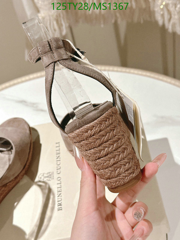 Brunello Cucinelli-Women Shoes Code: MS1367 $: 125USD