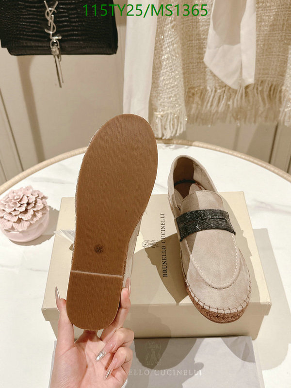 Brunello Cucinelli-Women Shoes Code: MS1365 $: 115USD