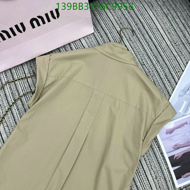 MIUMIU-Clothing Code: GC9958 $: 139USD