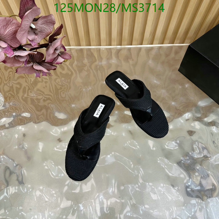 ALAIA-Women Shoes Code: MS3714 $: 125USD