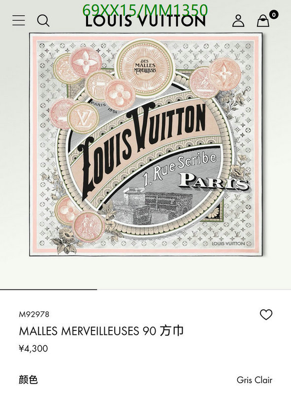 LV-Scarf Code: MM1350 $: 69USD