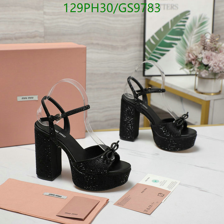 Miu Miu-Women Shoes Code: GS9783 $: 129USD