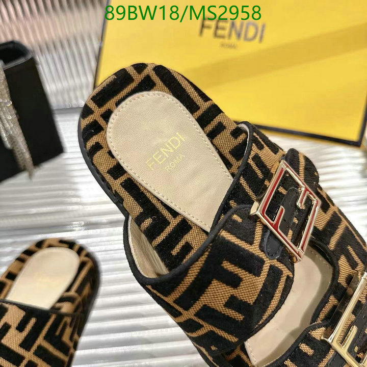 Fendi-Women Shoes Code: MS2958 $: 89USD