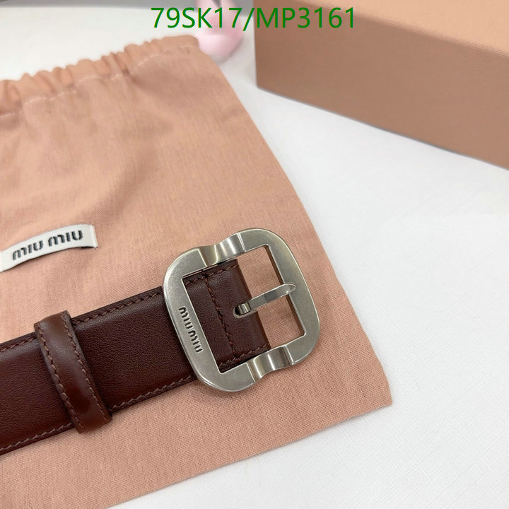 MIU MIU-Belts Code: MP3161 $: 79USD