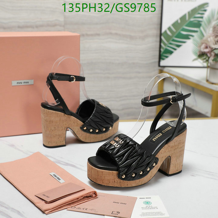 Miu Miu-Women Shoes Code: GS9785 $: 135USD