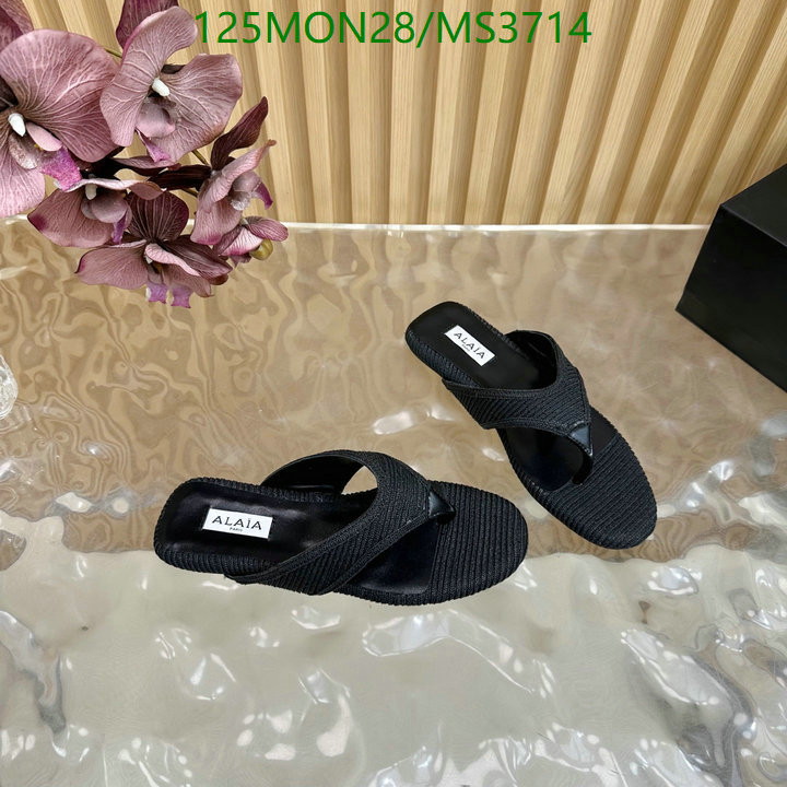 ALAIA-Women Shoes Code: MS3714 $: 125USD