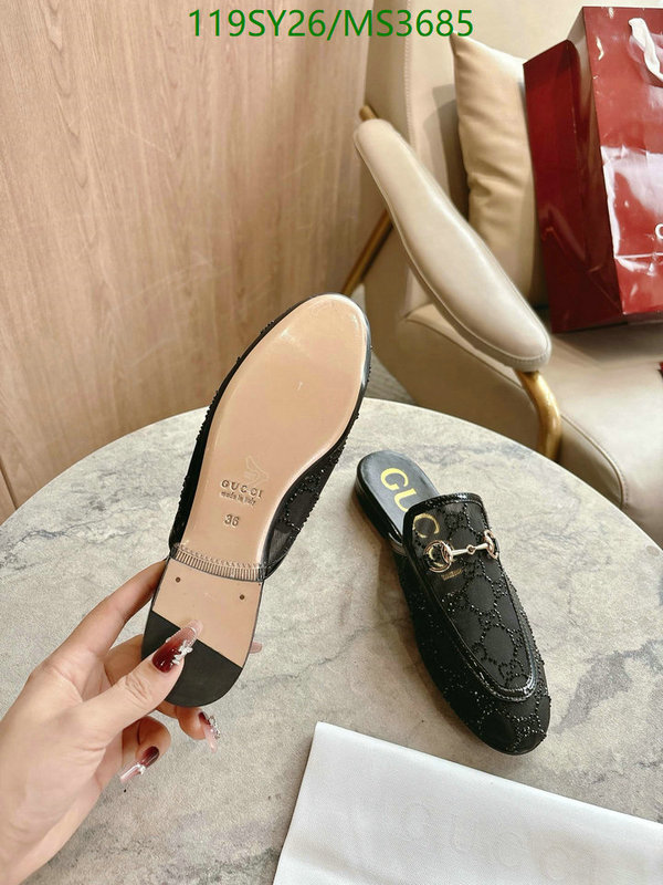 Gucci-Women Shoes Code: MS3685 $: 119USD