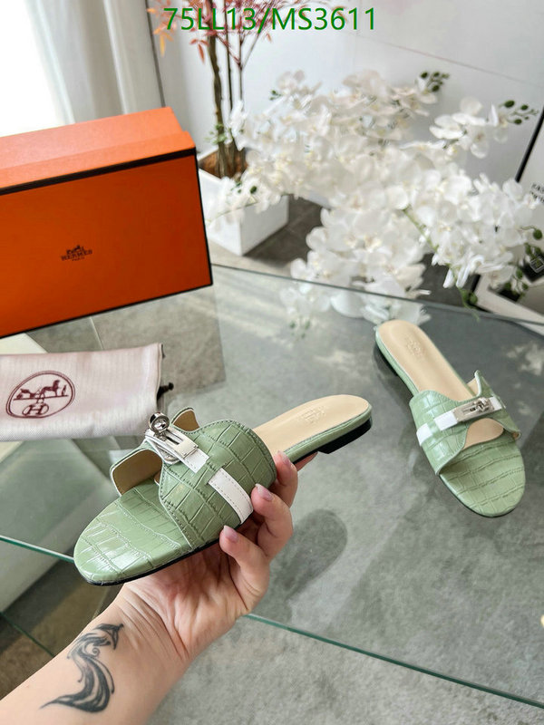 Hermes-Women Shoes Code: MS3611 $: 75USD