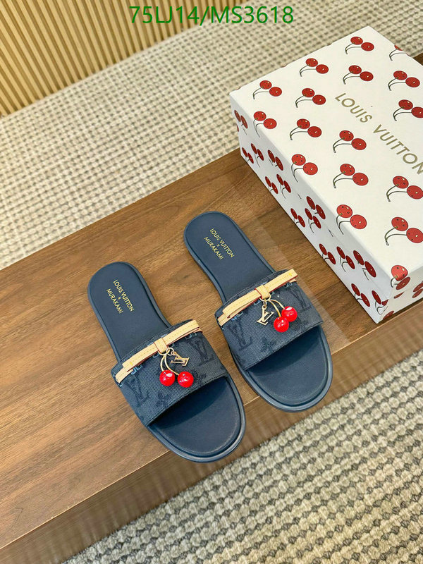 LV-Women Shoes Code: MS3618 $: 75USD