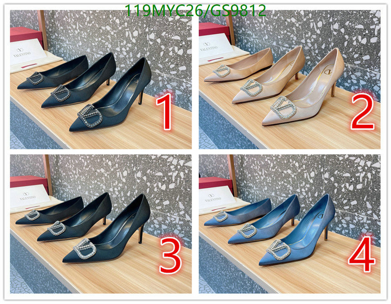 Valentino-Women Shoes Code: GS9812 $: 119USD
