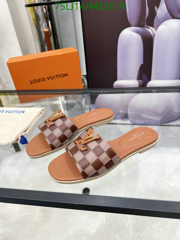 LV-Women Shoes Code: MS3619 $: 75USD