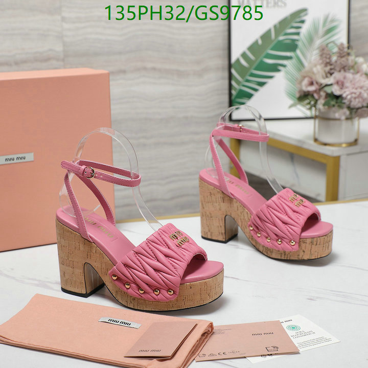 Miu Miu-Women Shoes Code: GS9785 $: 135USD