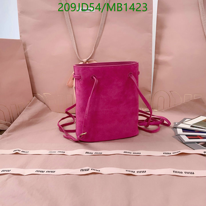 Miu Miu-Bag-Mirror Quality Code: MB1423 $: 209USD