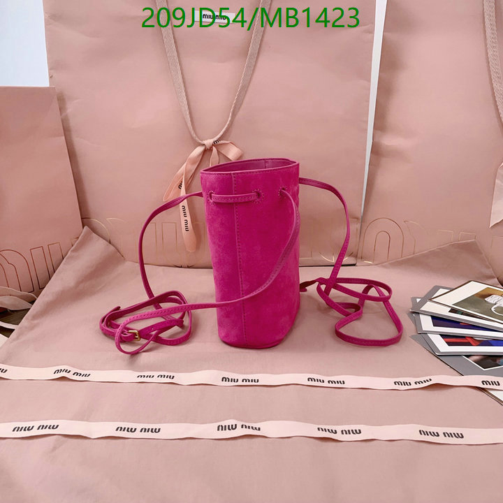 Miu Miu-Bag-Mirror Quality Code: MB1423 $: 209USD