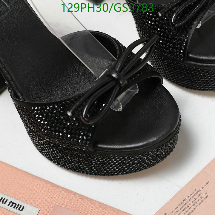 Miu Miu-Women Shoes Code: GS9783 $: 129USD