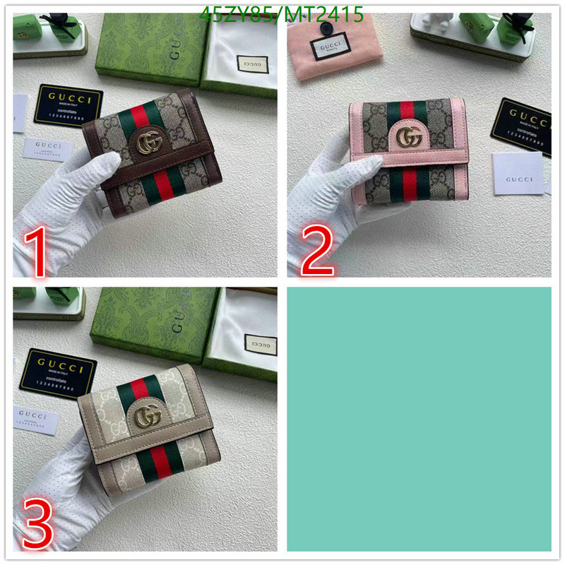 Gucci-Wallet-4A Quality Code: MT2415 $: 45USD