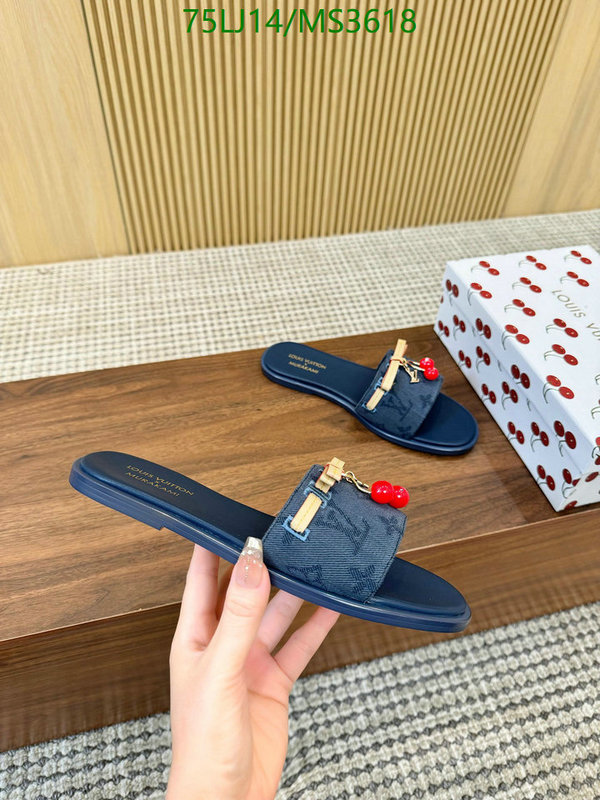 LV-Women Shoes Code: MS3618 $: 75USD