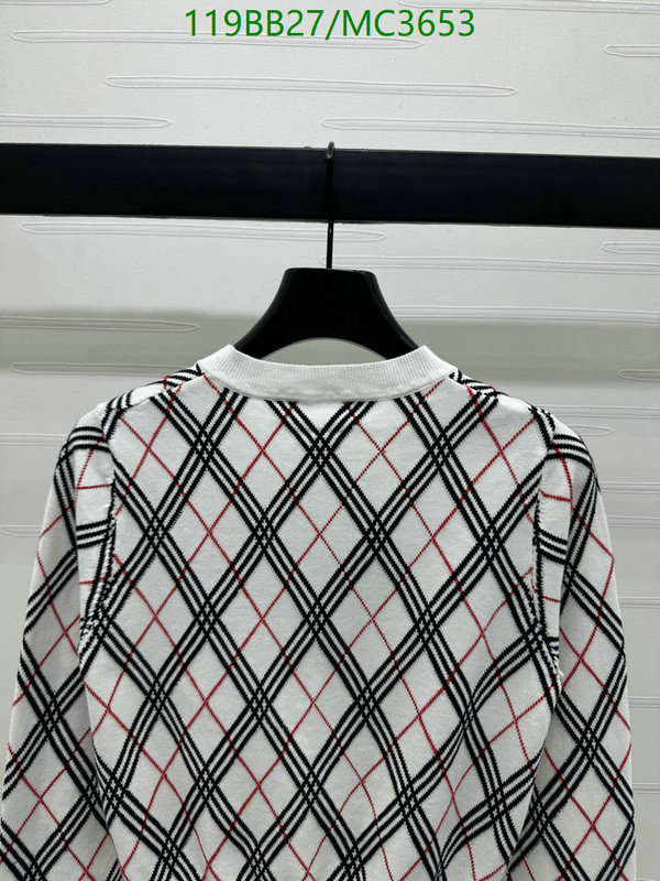 Burberry-Clothing Code: MC3653 $: 119USD